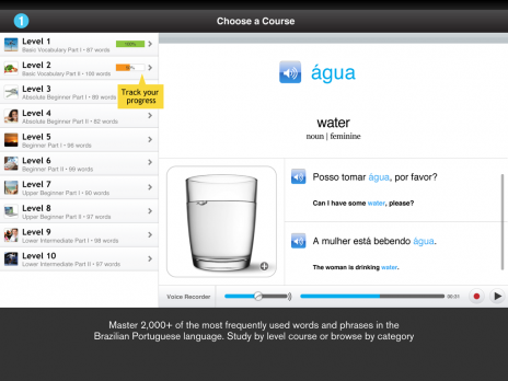 Screenshot 2 - Learn Brazilian Portuguese - WordPower 